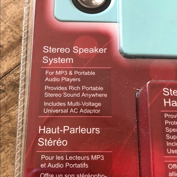 Brand New Durabrand Stereo Speaker System - Picture 3 of 4